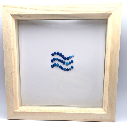The Wave 6" x 6"
